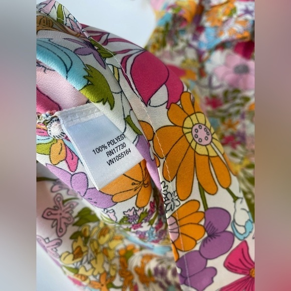 Liberty of London for Target blouse keyhole front - Picture 4 of 7